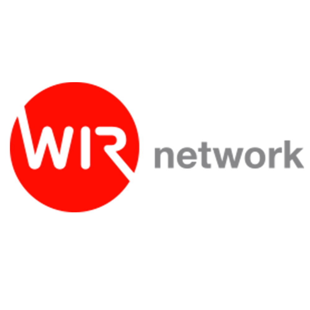 Das Bild zeig das WIR Bank Logo